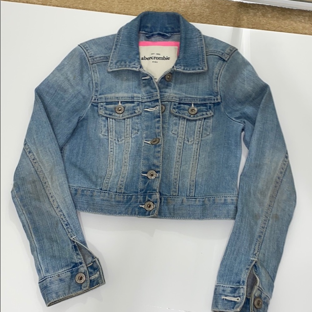 Kids Abercrombie denim coat